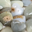 Green Chalcedony - Heart