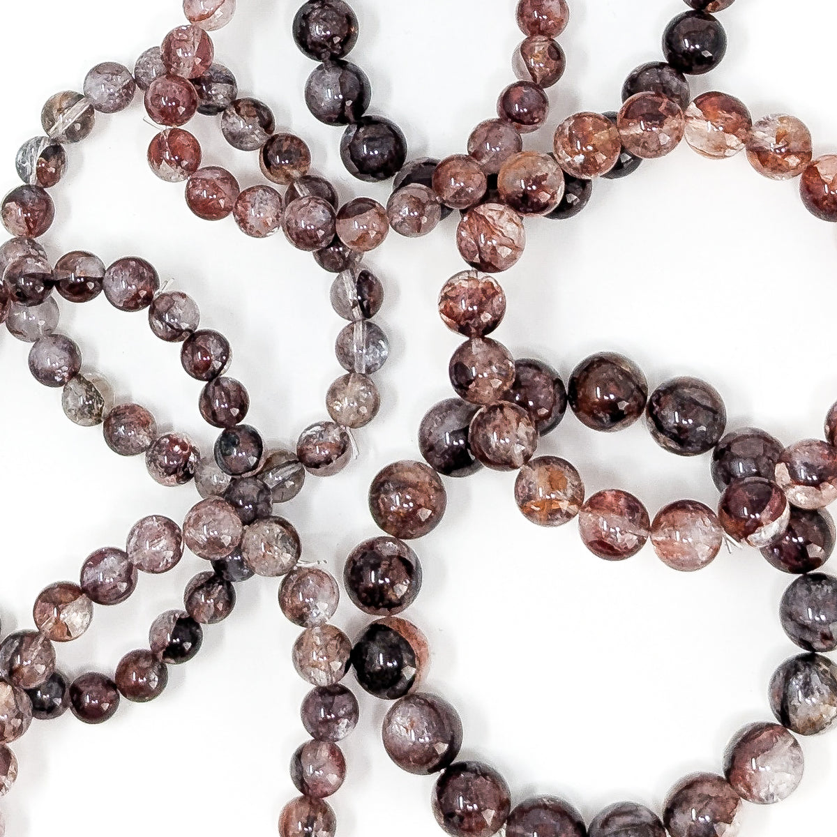 Hematite Quartz bead bracelet.