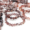 Hematite Quartz - Bead Bracelet