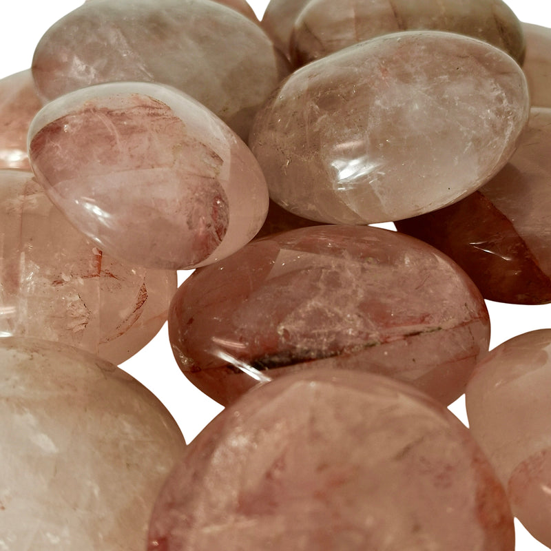 Hematoid Quartz - Palm Stone