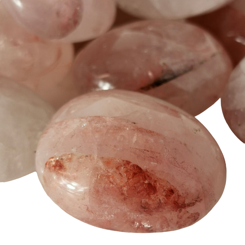 Hematoid Quartz - Palm Stone