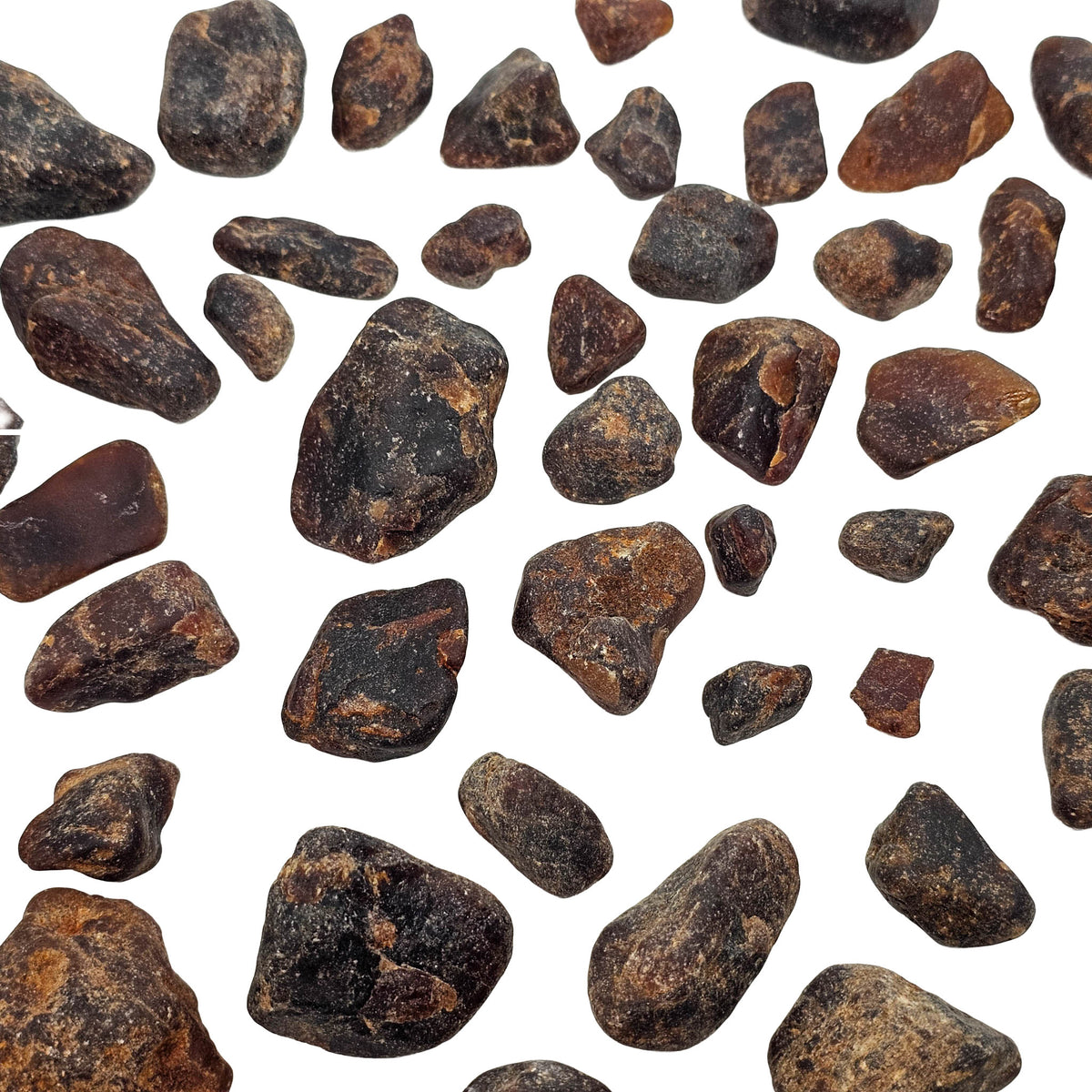 Hessonite Garnet Placer - Rough - Semi Precious