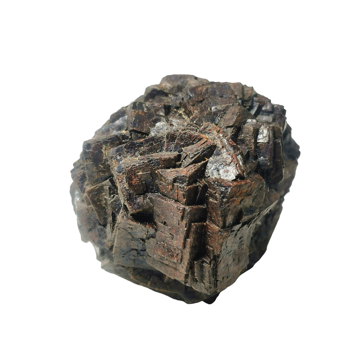 Limonite cluster from Morocco – single cubic cluster