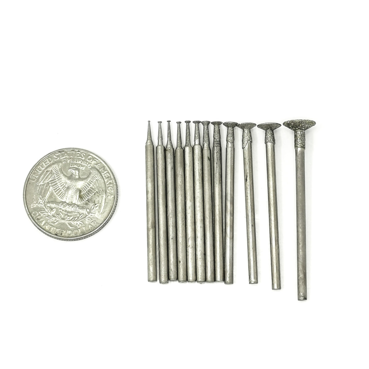 Inverted Cone burr 12pcs.