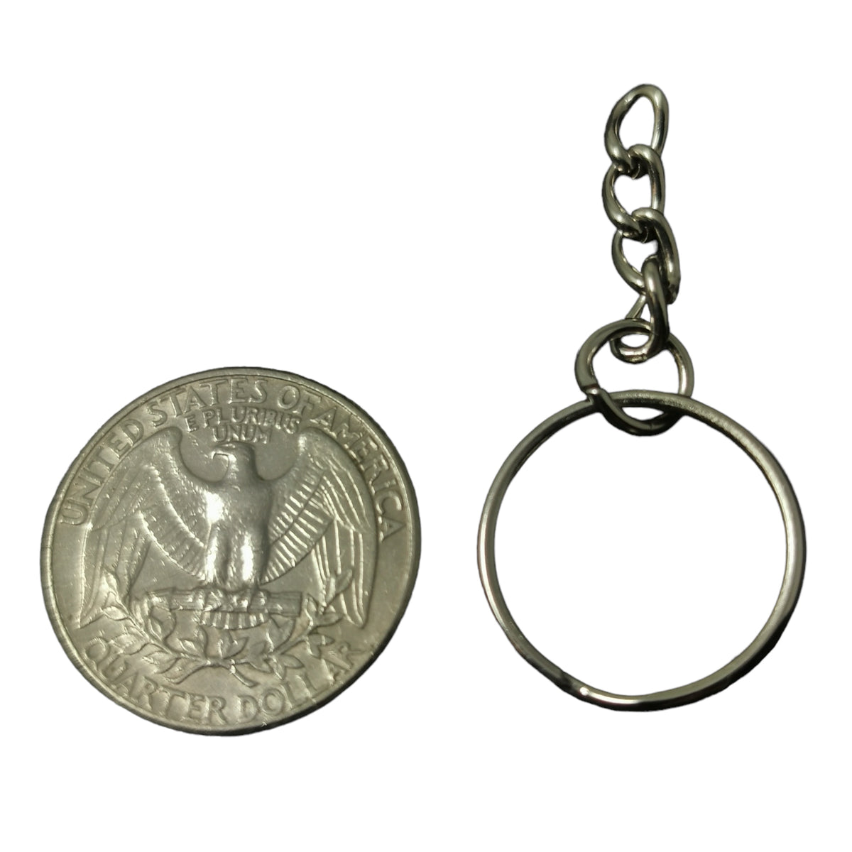 Keychain Blank 5pc, made of steel.