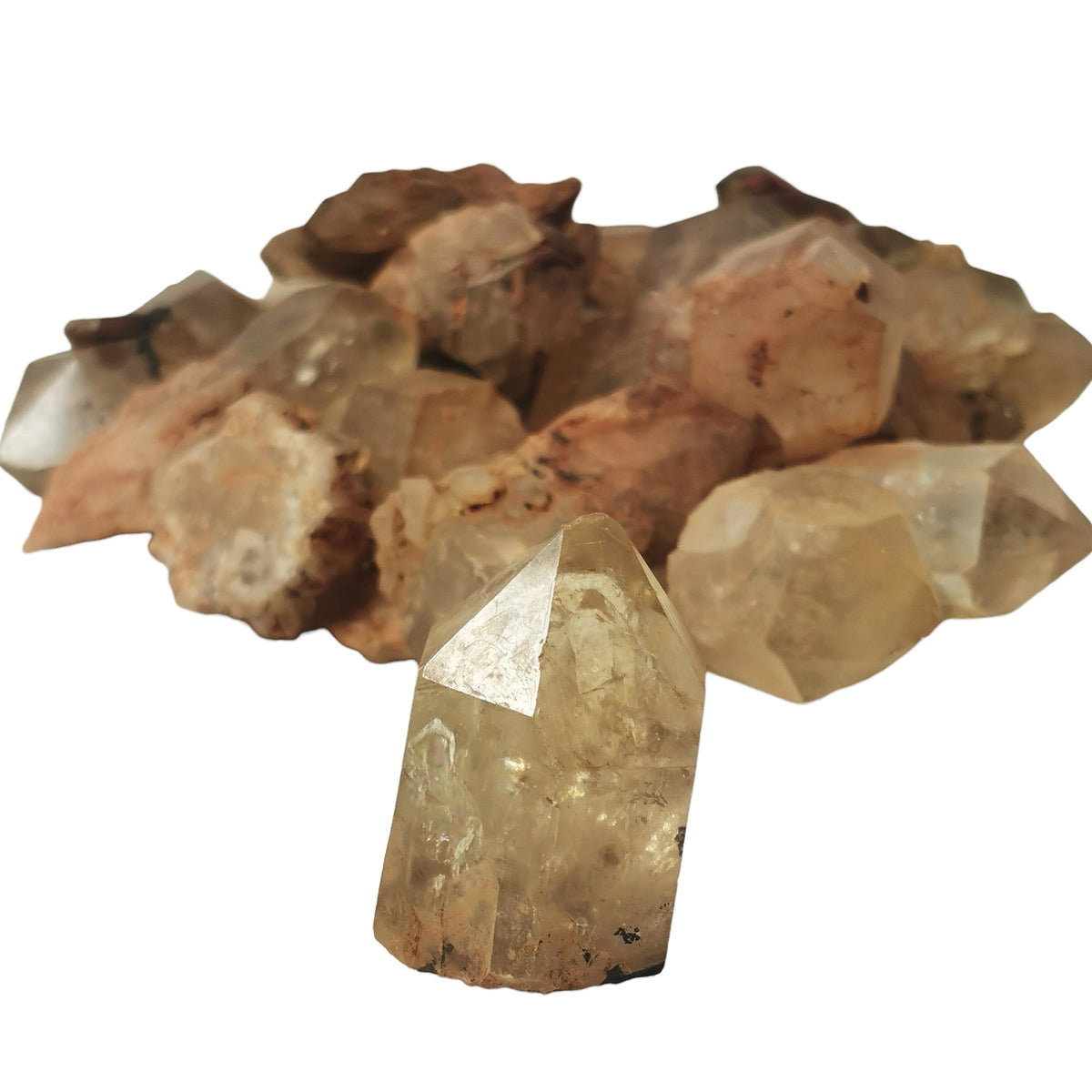 Kundalini citrine from DR Congo – pile of points