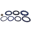 Lapis Lazuli - Bead Bracelet - Afghanistan - Throat and Third Eye Chakra
