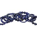 Lapis Lazuli - Bead Bracelet - Afghanistan - Throat and Third Eye Chakra