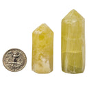 Lemon Calcite - Obelisk - Pakistan / Afghanistan - Solar Plexus Chakra