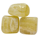 Lemon Calcite - Tumble - Pakistan / Afghanistan - Solar Plexus Chakra
