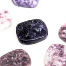 Lepidolite Flat - Tumble