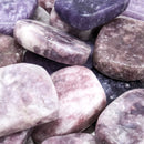 Lepidolite Flat - Tumble