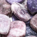 Lepidolite Flat - Tumble