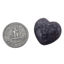 Lepidolite - Mini Heart - Brazil - Heart and Third Eye Chakra