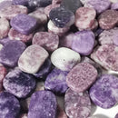 Lepidolite Flat - Tumble