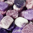 Lepidolite Flat - Tumble