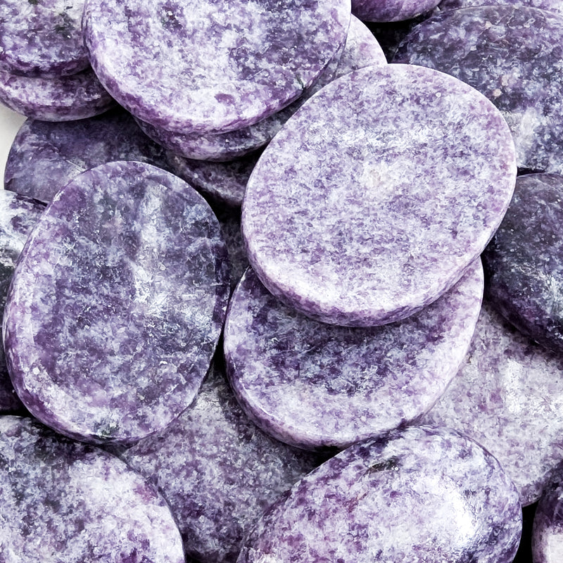Lepidolite - Worry Stone