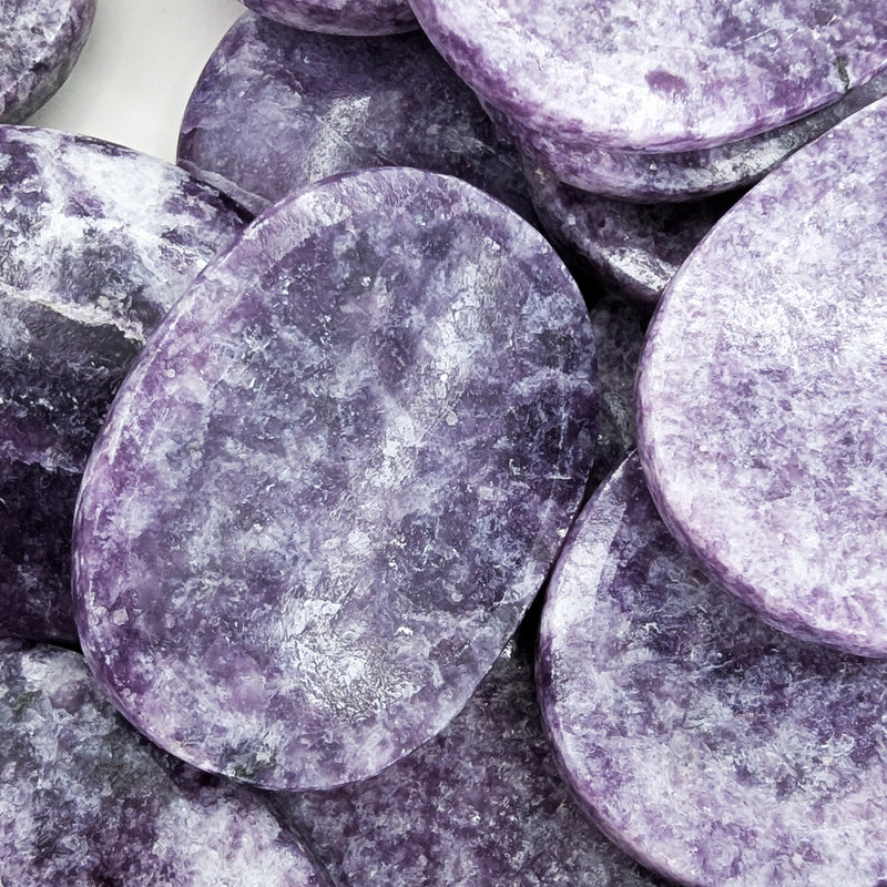 Lepidolite - Worry Stone