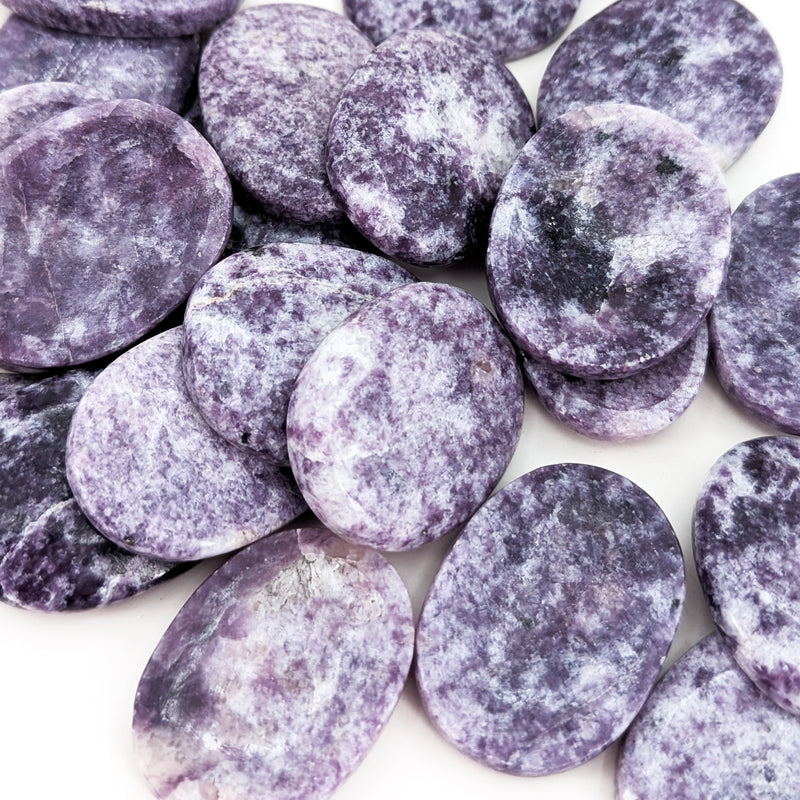 Lepidolite - Worry Stone