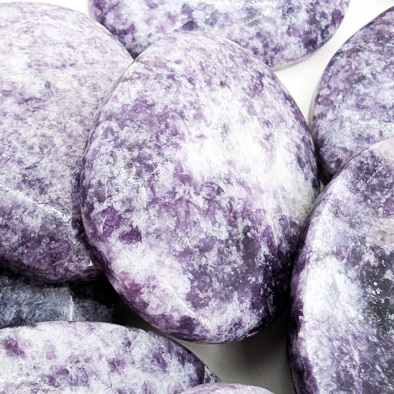 Lepidolite - Worry Stone