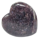 Lepidolite - Mini Heart - Brazil - Heart and Third Eye Chakra