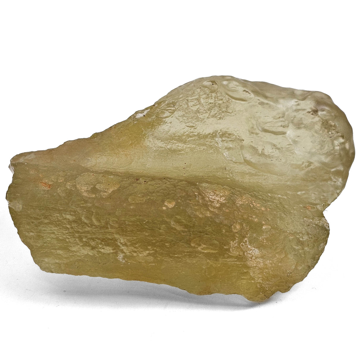 Libyan Desert Glass 112g specimen from Great Sand Sea, New Valley Governorate, Egypt.