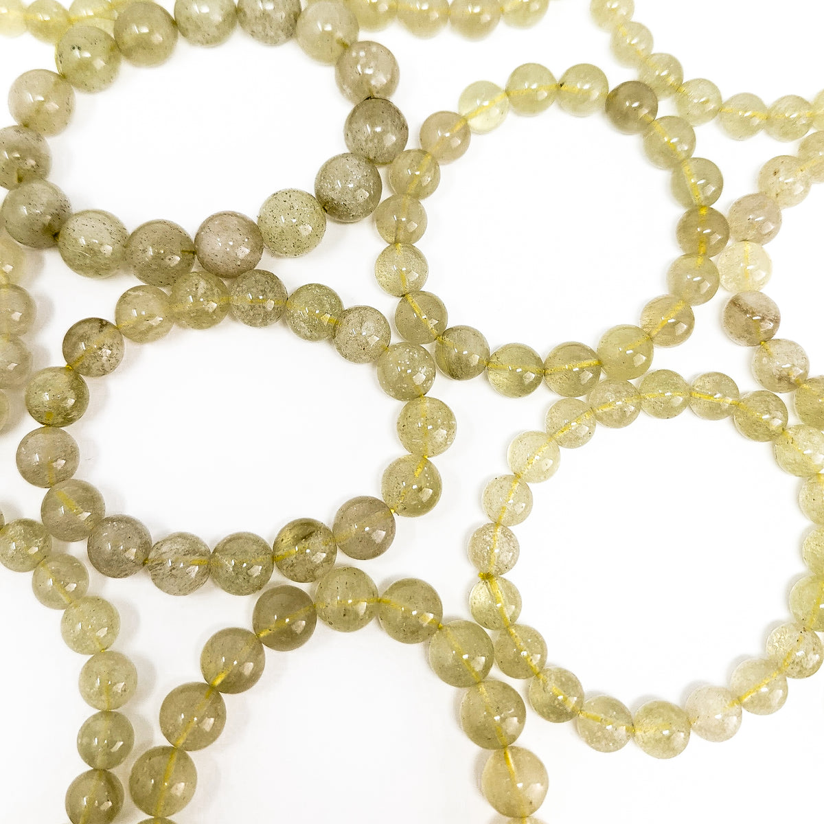 Libyan Desert Glass bead bracelet from Egypt – bracelets, wide view