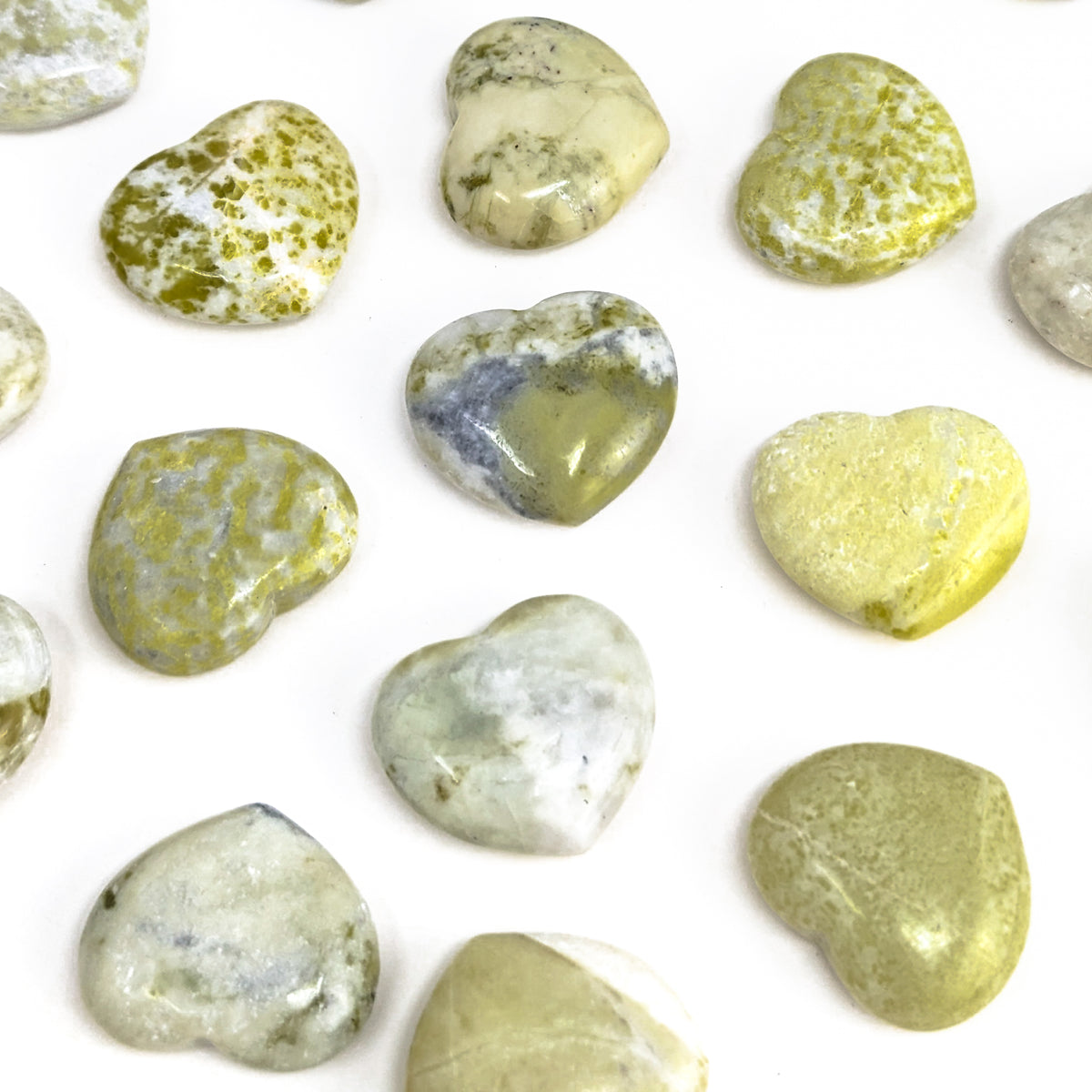Lizardite mini heart.