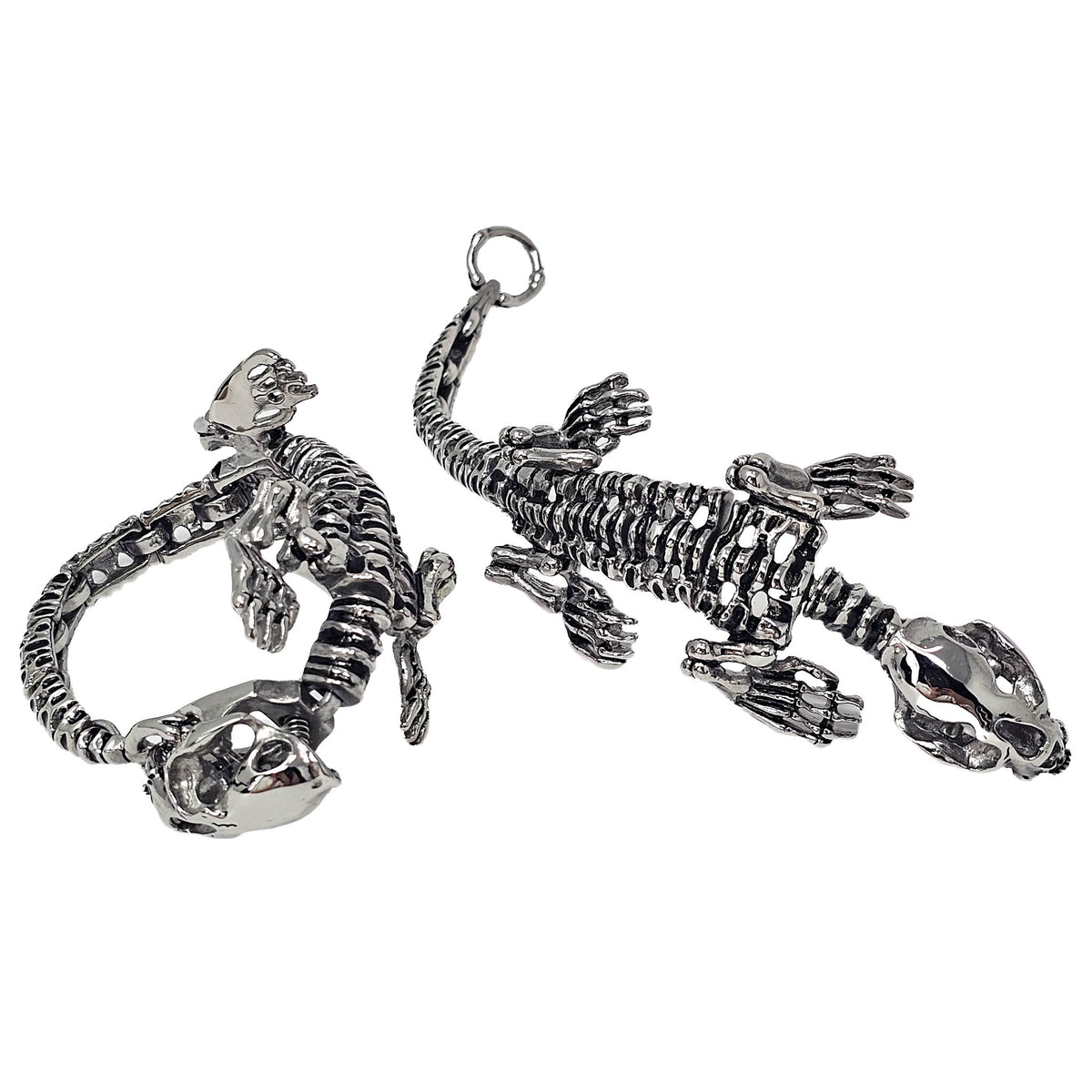 Lizard Skeleton stainless steel bracelet.