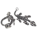 Lizard Skeleton - Stainless Steel Bracelet