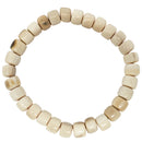 Mammoth Ivory - Barrel Beaded Bracelet