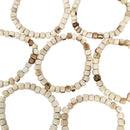 Mammoth Ivory - Barrel Beaded Bracelet