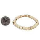 Mammoth Ivory - Barrel Beaded Bracelet