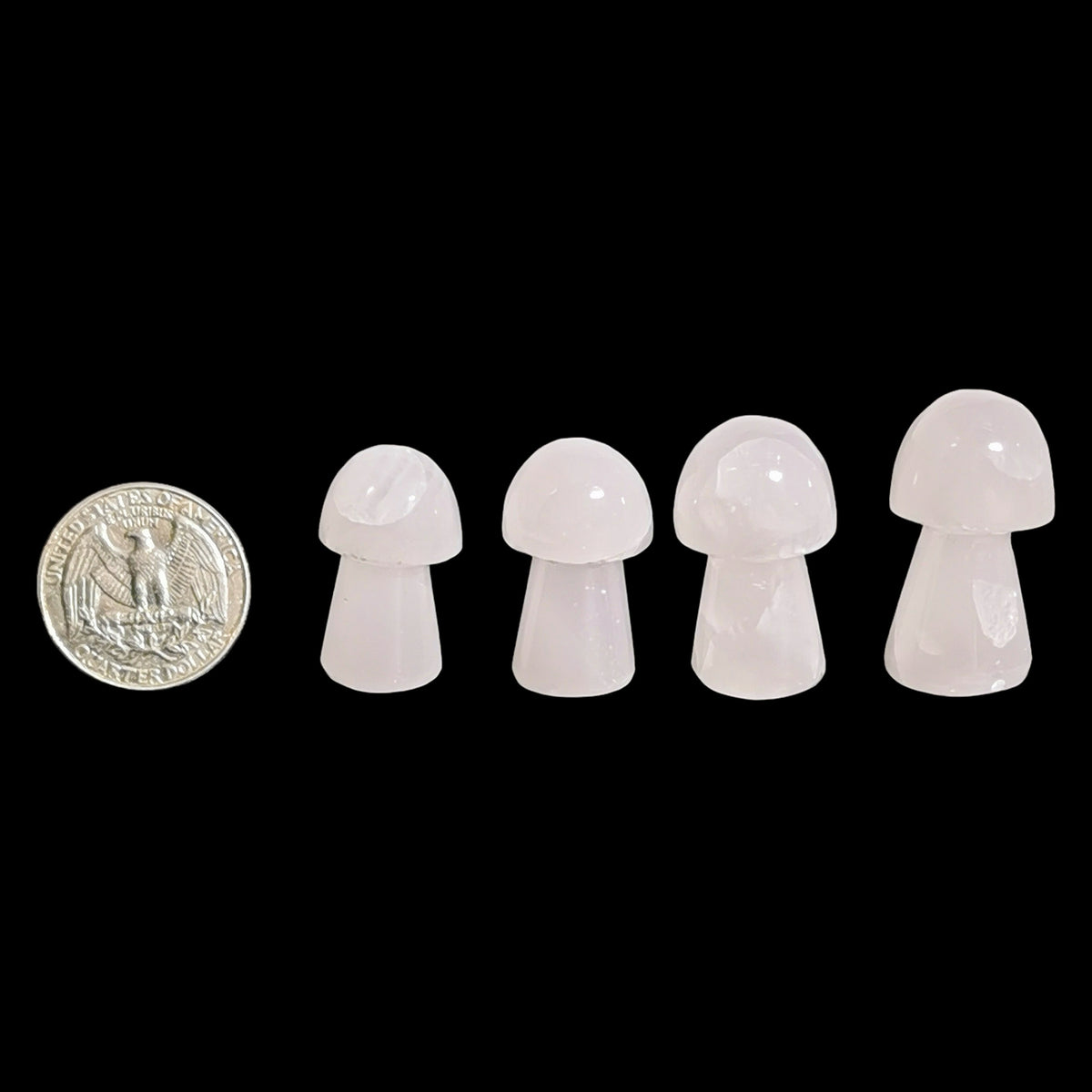 Mangano Calcite Mushroom carving.