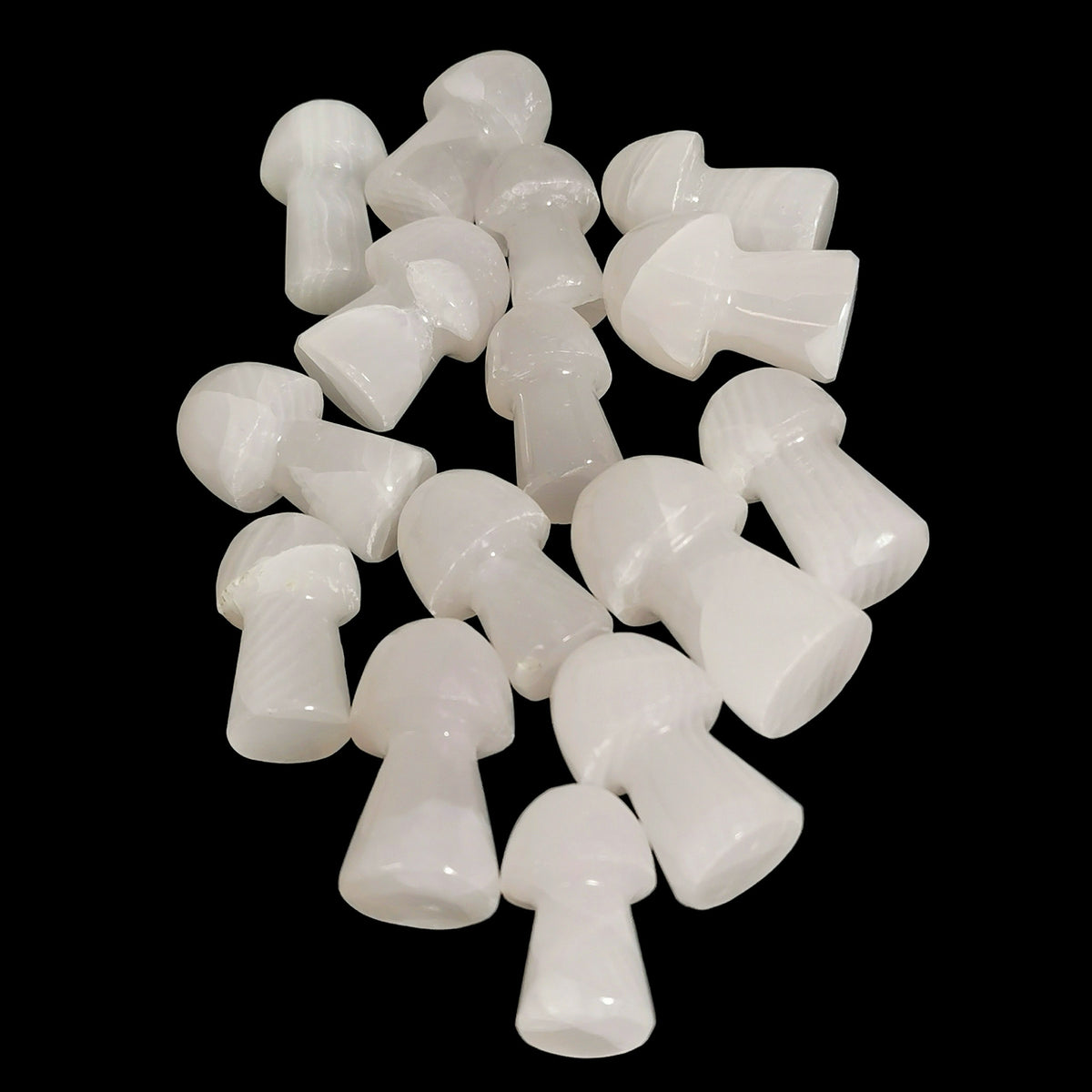 Mangano Calcite Mushroom carving.