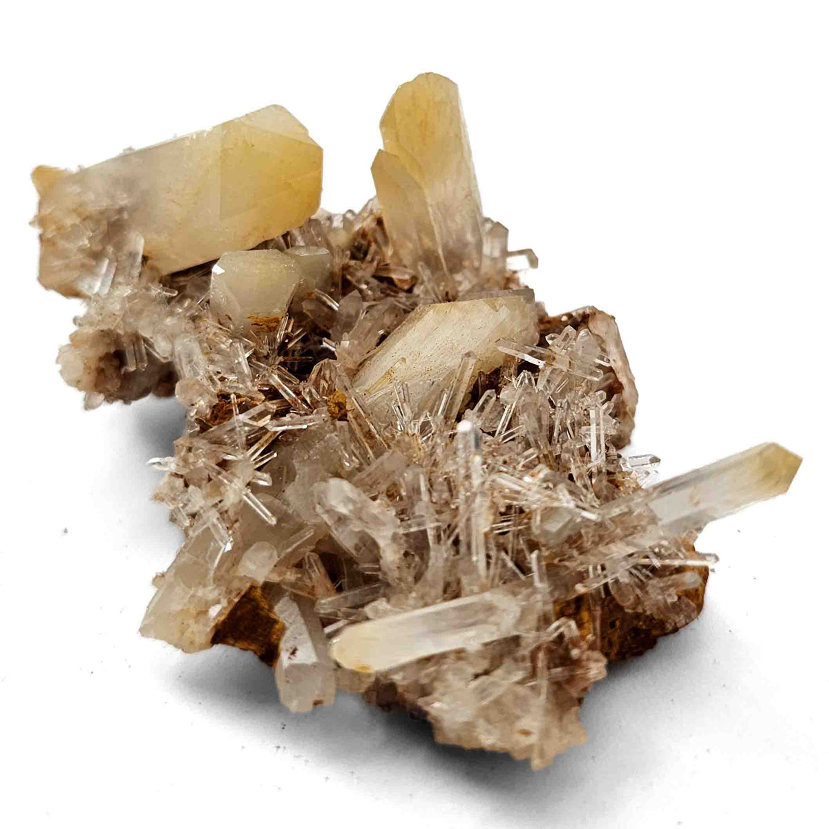 Mango Quartz Halloysite specimen from Cabiche, Boyaca Department, Colombia.