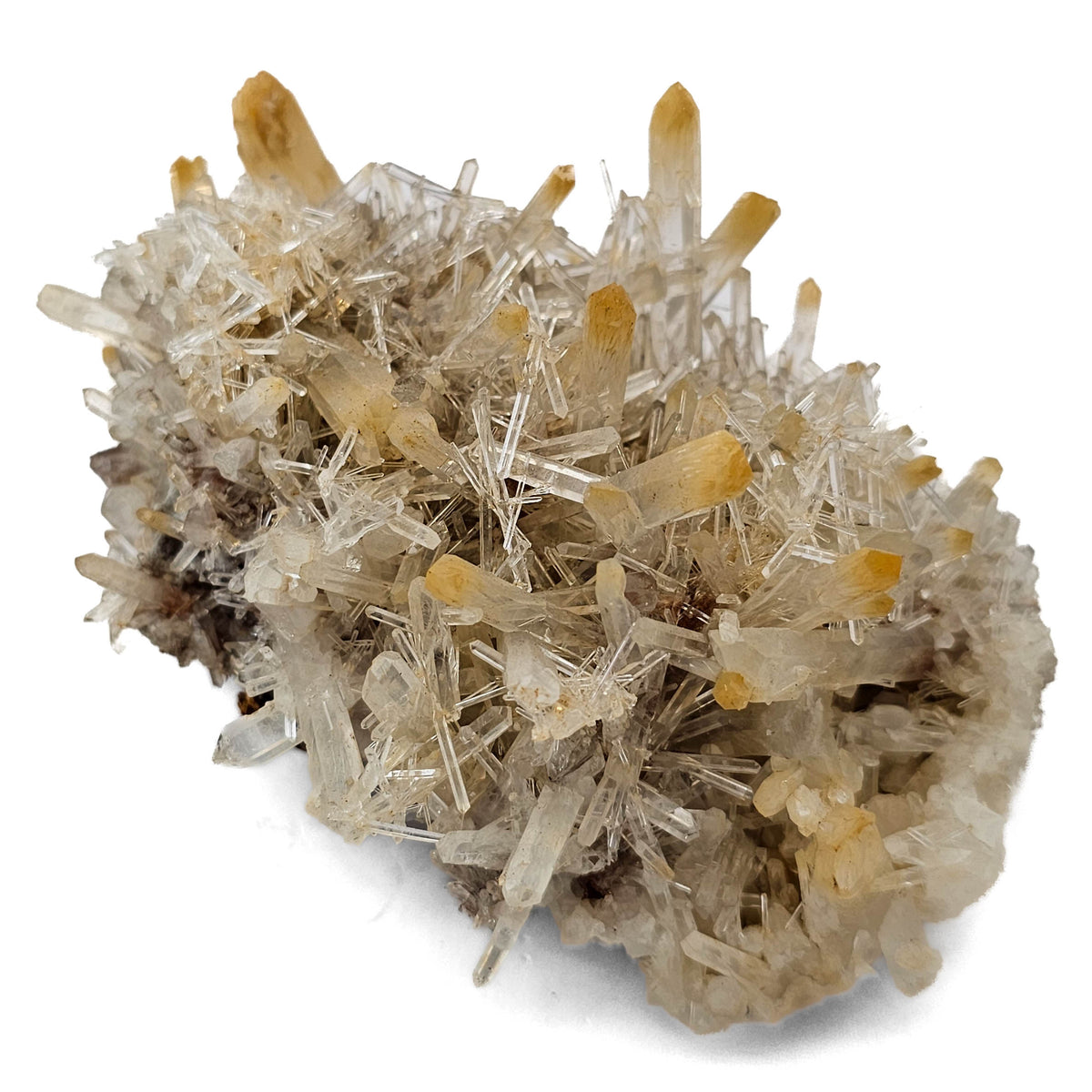 Mango Quartz Halloysite specimen from the Western Boyacá emerald region, Colombia (most likely the Cabiche diggings, Quípama).