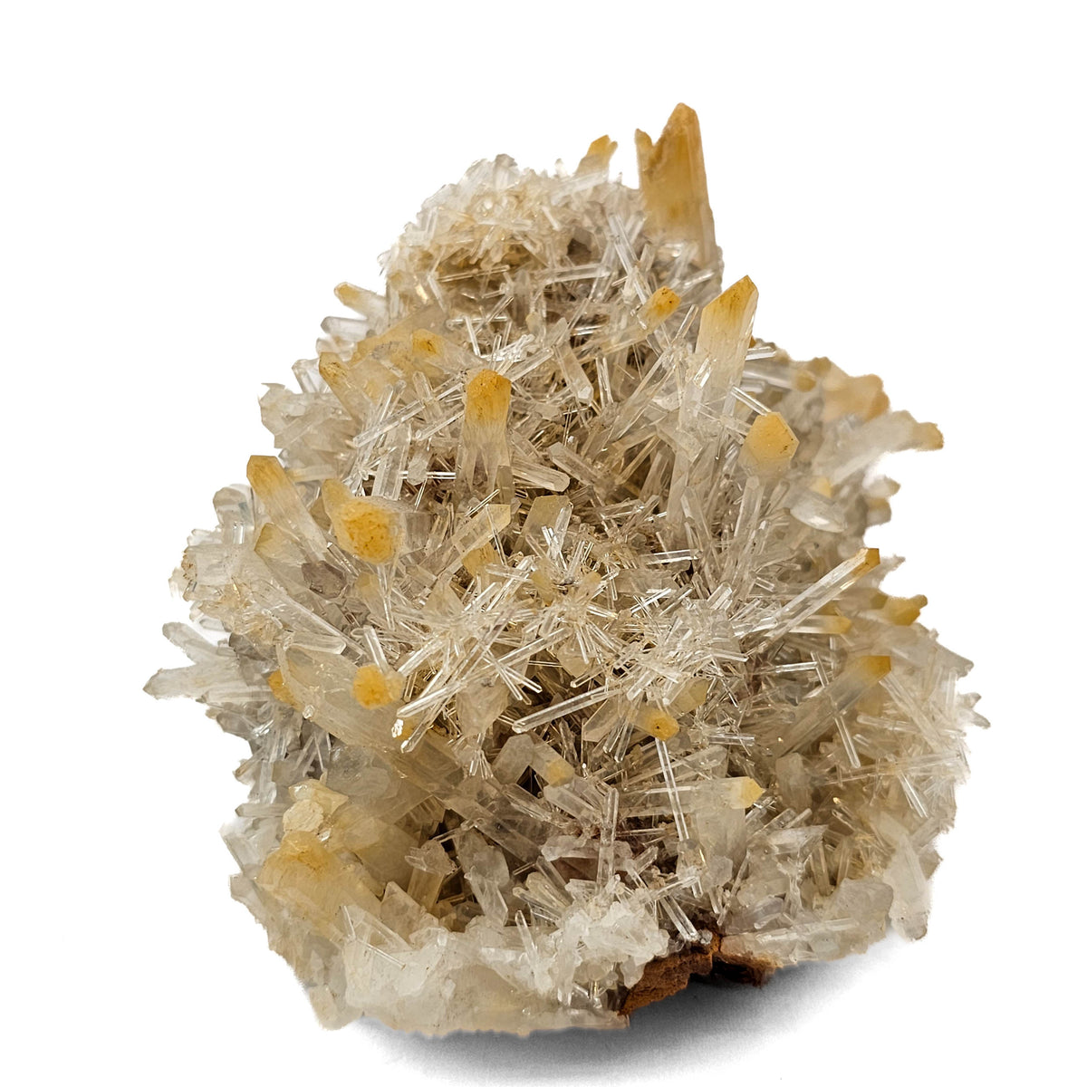 Mango Quartz Halloysite specimen from the Western Boyacá emerald region, Colombia (most likely the Cabiche diggings, Quípama).