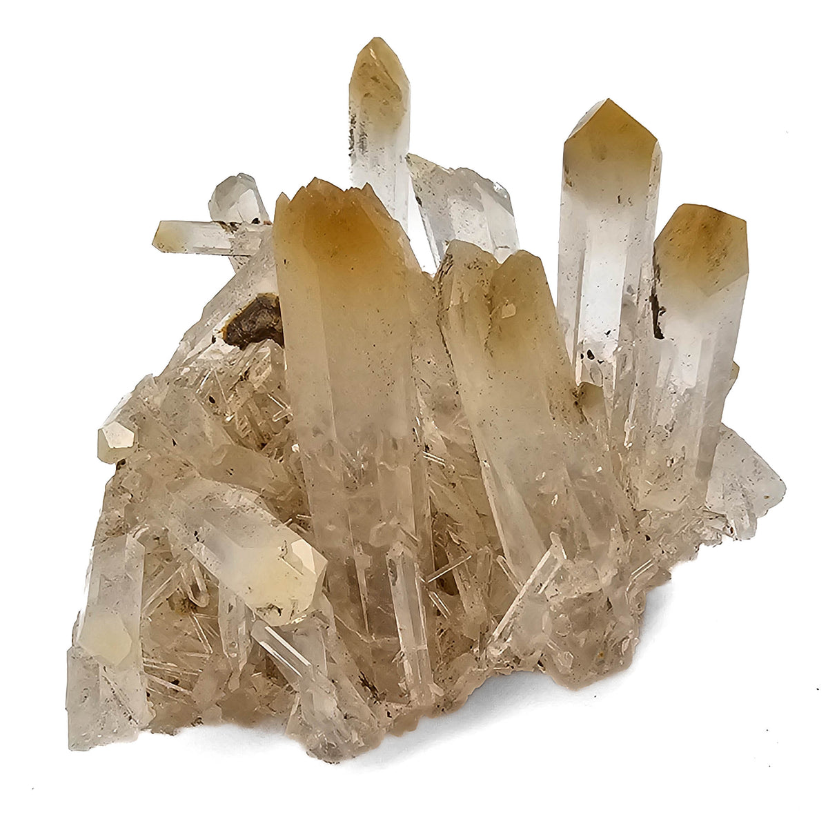 Mango Quartz Halloysite specimen from Cabiche, Boyaca Department, Colombia.