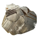 Mercedes Calcite (Chalcopyrite on Calcite) - Specimen