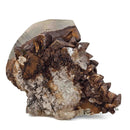 Mercedes Calcite (Chalcopyrite on Calcite) - Specimen