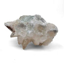 Mercedes Calcite (Chalcopyrite on Calcite) - Specimen