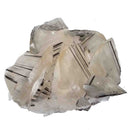 Mercedes Calcite (Chalcopyrite on Calcite) - Specimen