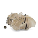 Mercedes Calcite (Chalcopyrite on Calcite) - Specimen