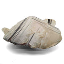 Mercedes Calcite (Chalcopyrite on Calcite) - Specimen