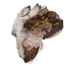 Mercedes Calcite (Chalcopyrite on Calcite) - Specimen