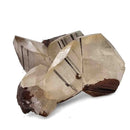 Mercedes Calcite (Chalcopyrite on Calcite) - Specimen