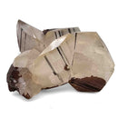 Mercedes Calcite (Chalcopyrite on Calcite) - Specimen