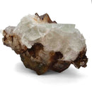 Mercedes Calcite (Chalcopyrite on Calcite) - Specimen