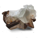 Mercedes Calcite (Chalcopyrite on Calcite) - Specimen